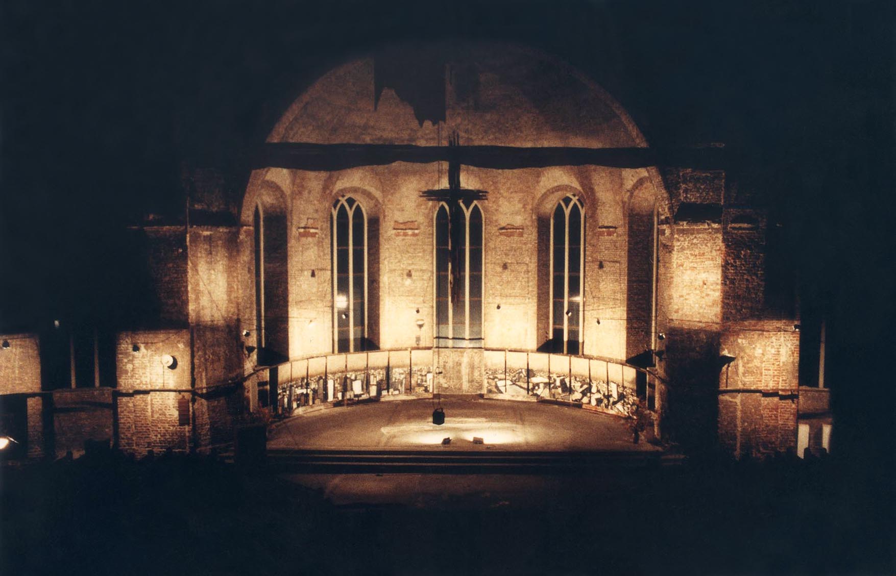 1993-Blind-Parochialkirche-Apsis-von-oben